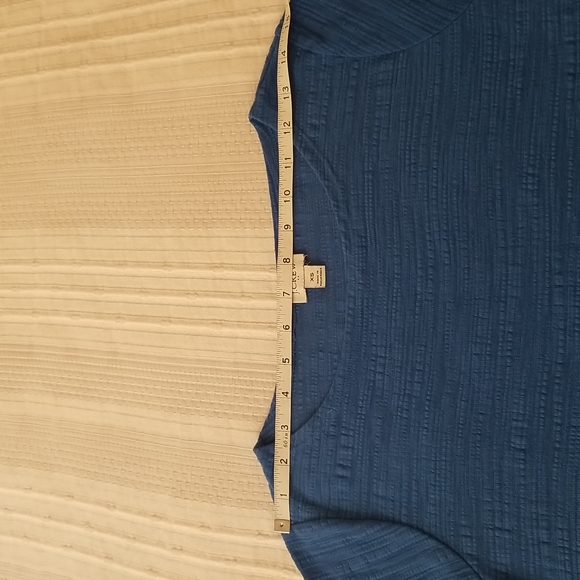 J.Crew Royal Blue Crew Neck T-shirt Top, size XS - Picture 6 of 11